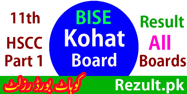 11th Class Kohat board result 2024