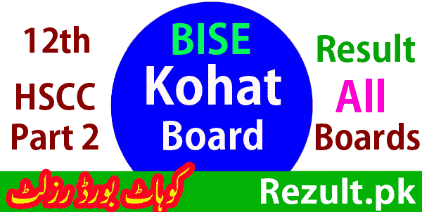 12th Class Kohat board result 2024