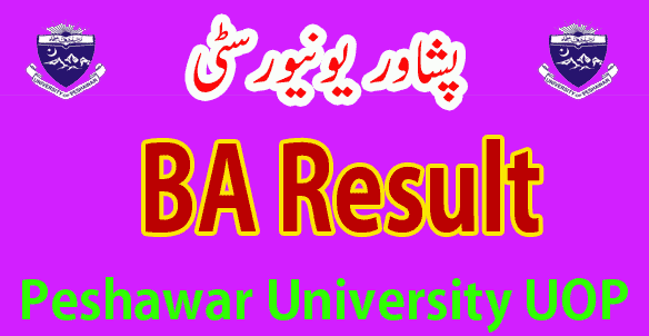 University of Peshawar UoP BA result 2024