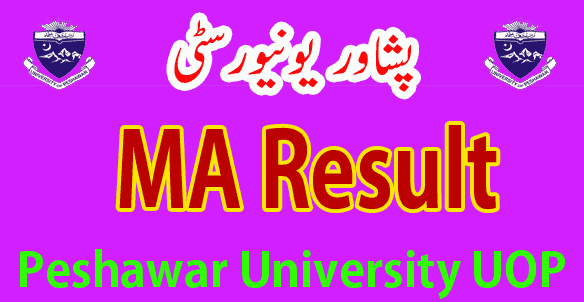 University of Peshawar UoP MA result 2024